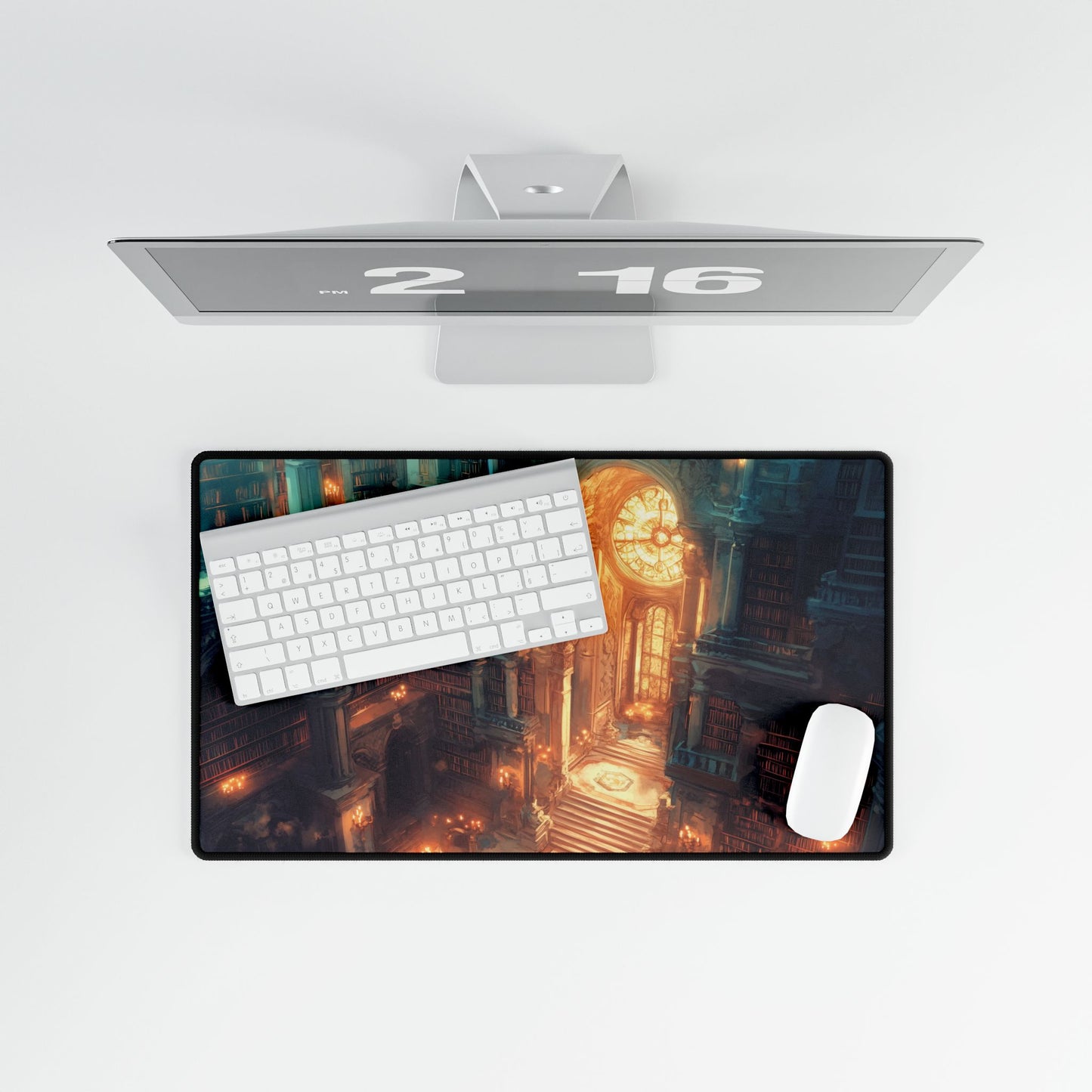 Desk Mat - Fantasy Library