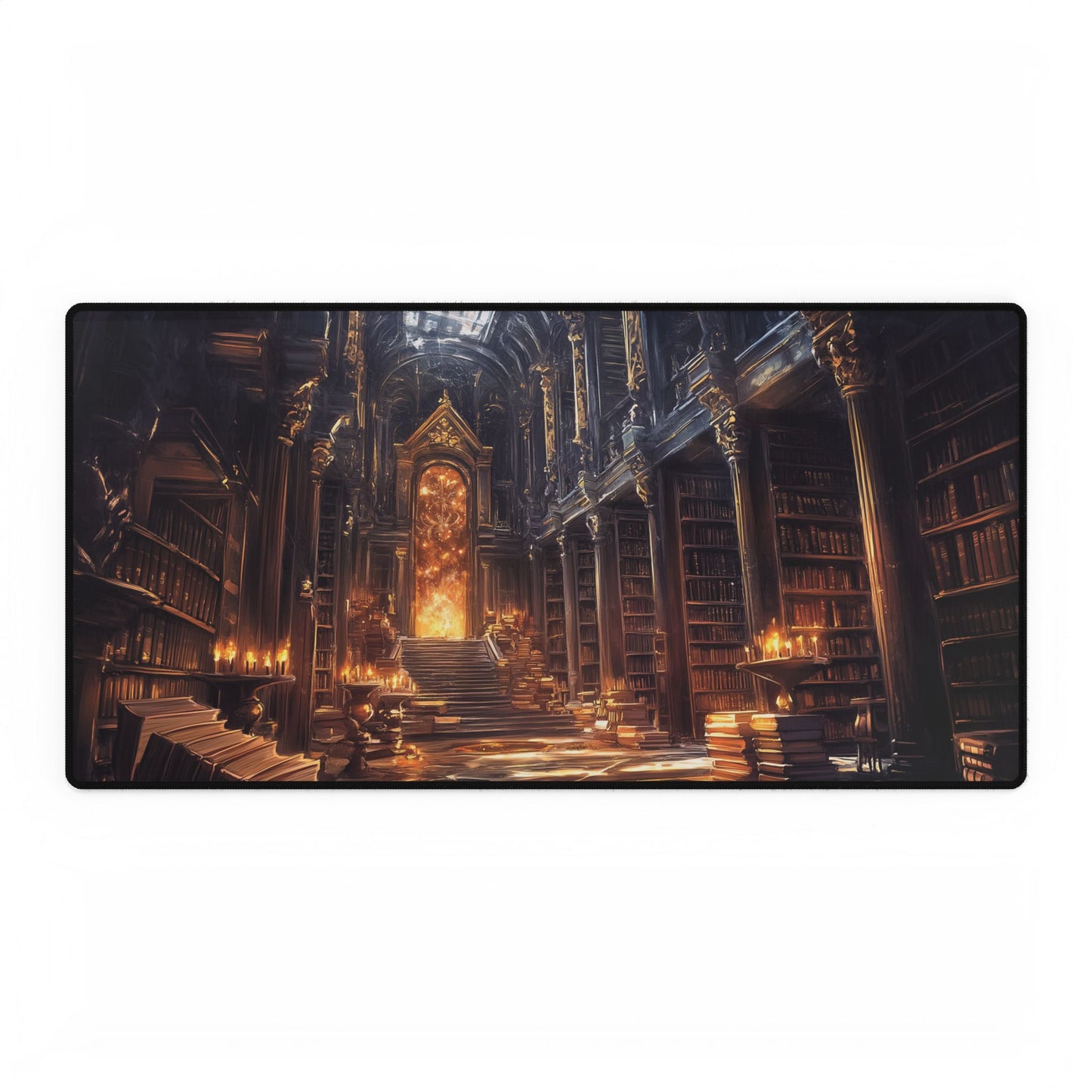 Desk Mat - Magical Library