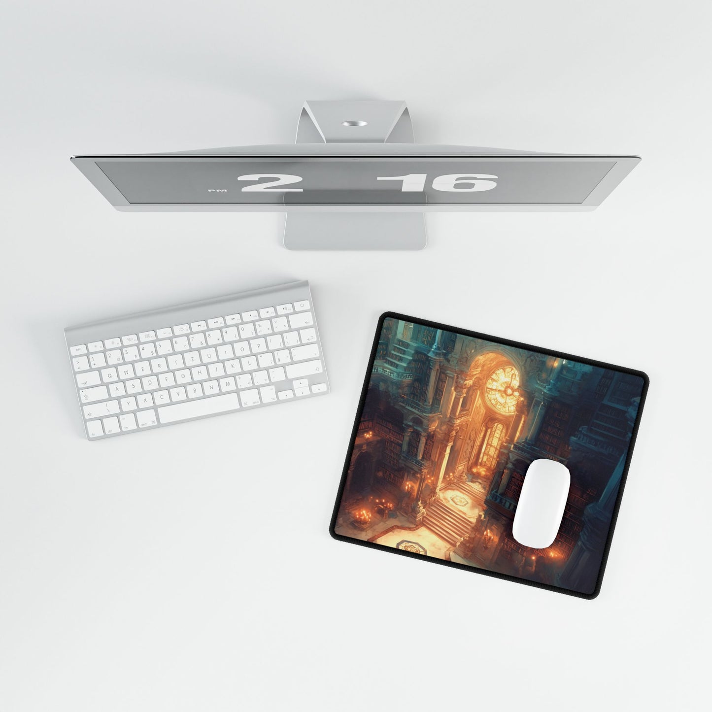 Desk Mat - Fantasy Library