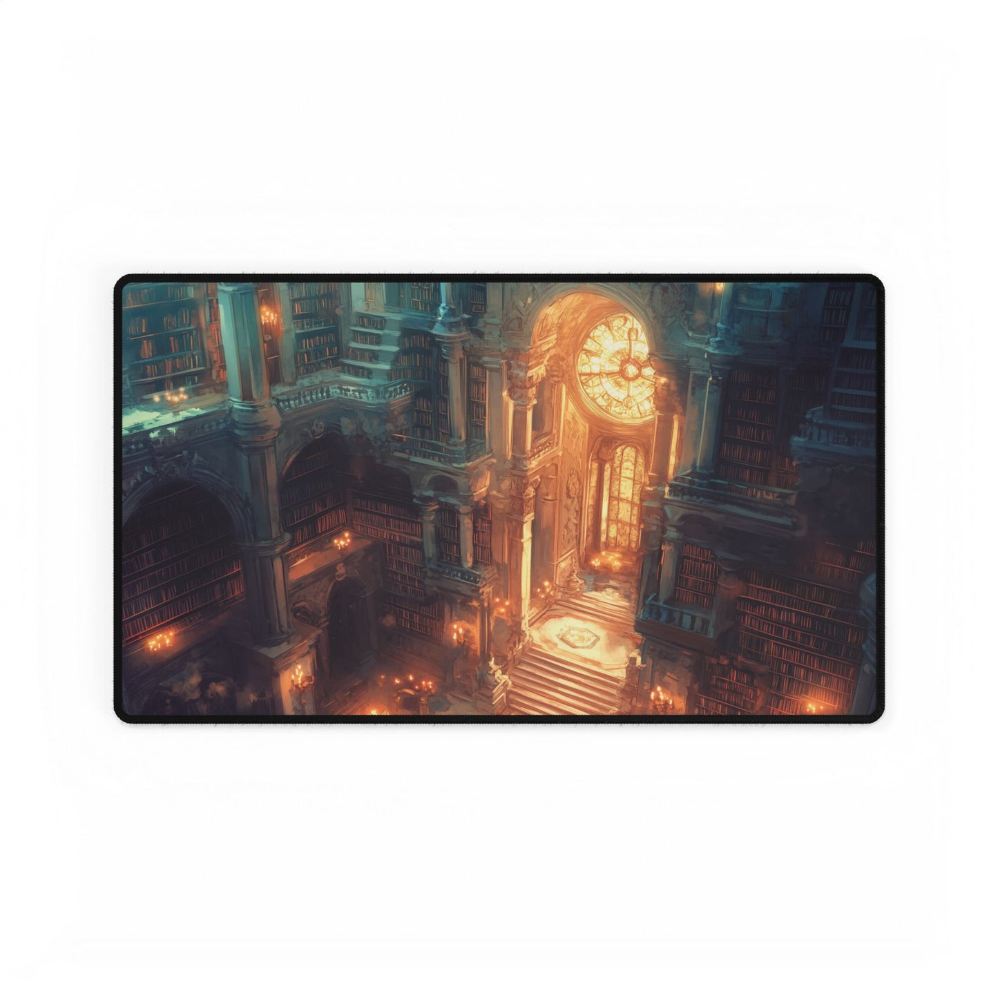 Desk Mat - Fantasy Library