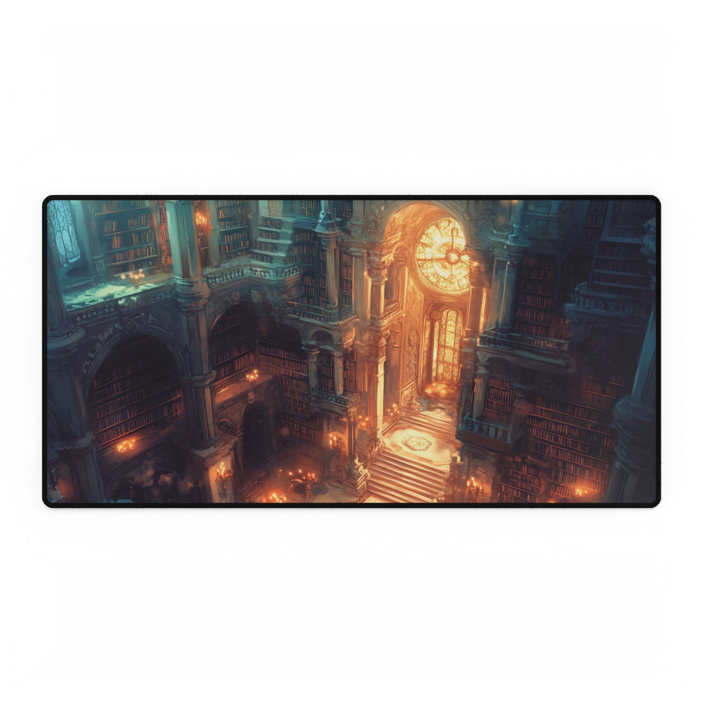 Desk Mat - Fantasy Library