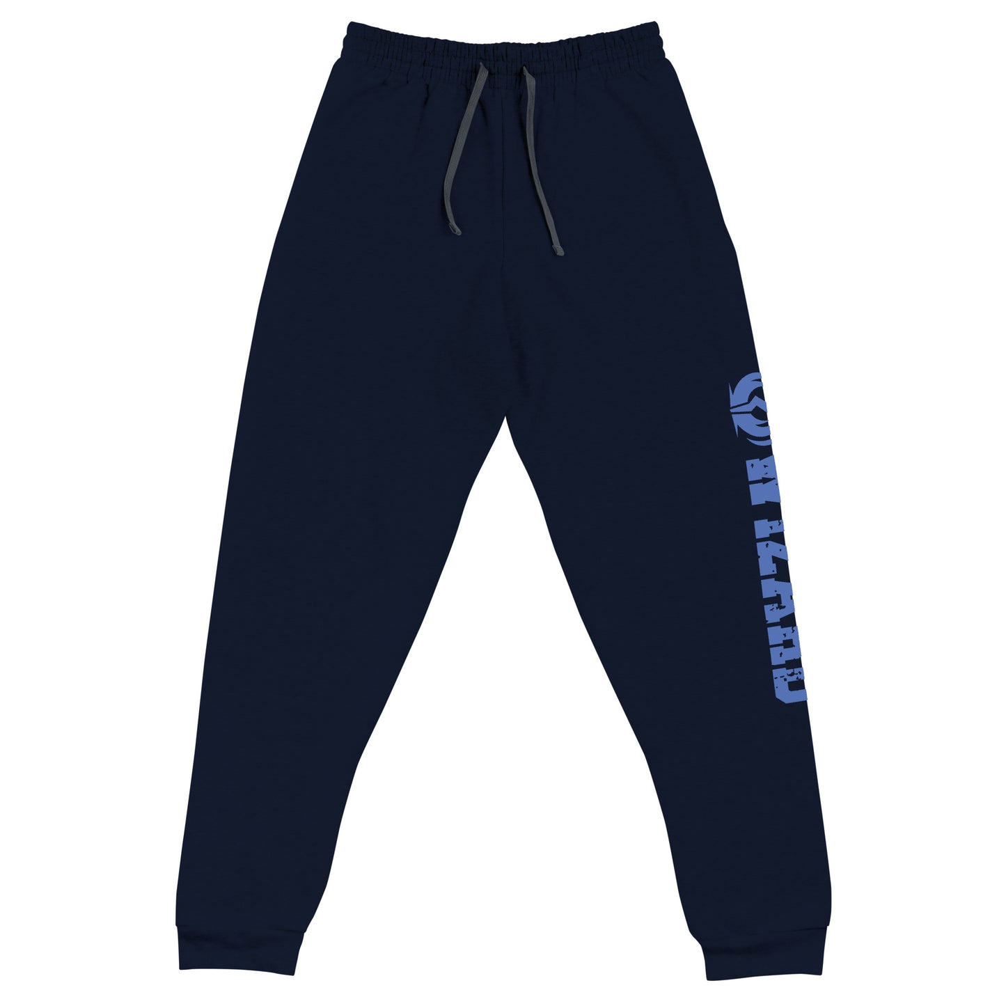 dnd wizard joggers, uxurious blend of 60% cotton and 40% polyester pre-shrunk fleece. Designed with a tapered fit, lower rise in the front, and longer rise in the back for optimal movement. Includes an elastic waistband with external drawcord for a customizable fit, 1×1 rib cuffs with spandex for stretch and recovery, and stylish side pockets. The joggers are adorned with a bold 'wizard' down the left leg