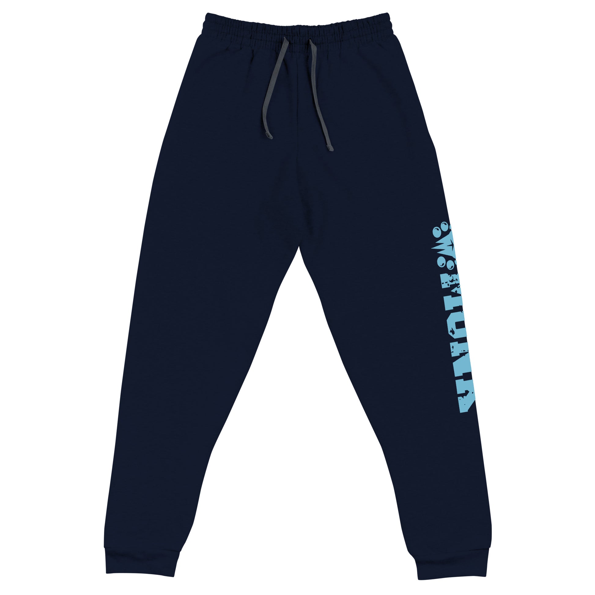 dnd monk joggers crafted from a luxurious blend of 60% cotton and 40% polyester pre-shrunk fleece, featuring a soft and durable fabric weight of 7.2 oz/yd² (244 g/m²). Designed with a tapered fit, lower rise in the front, and longer rise in the back for optimal movement. Includes an elastic waistband with external drawcord for a customizable fit, 1×1 rib cuffs with spandex for stretch and recovery, and stylish side pockets. The joggers are adorned with a bold 'monk' graphic on the left leg